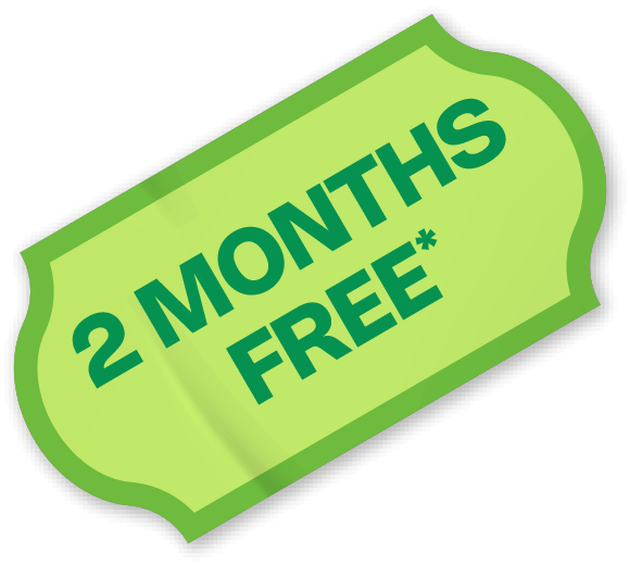 2 months free